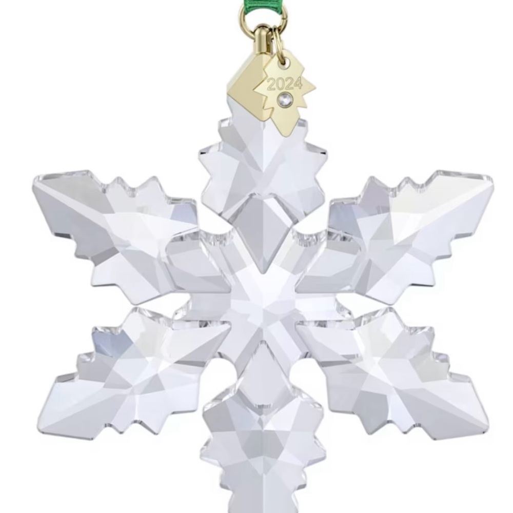 Swarovski Clear Snowflake Ornament